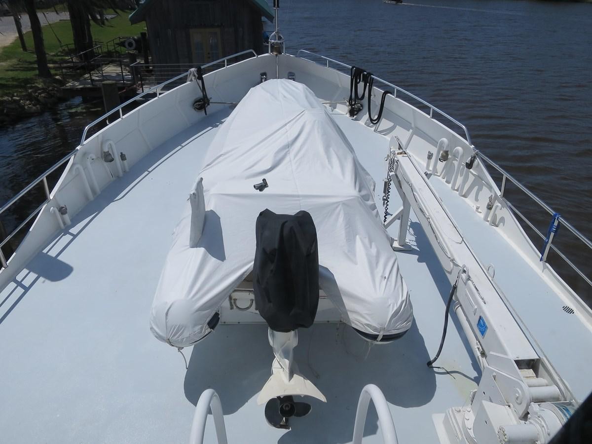 a boat with a pair of binoculars aboard PATRICIA D Yacht for Sale