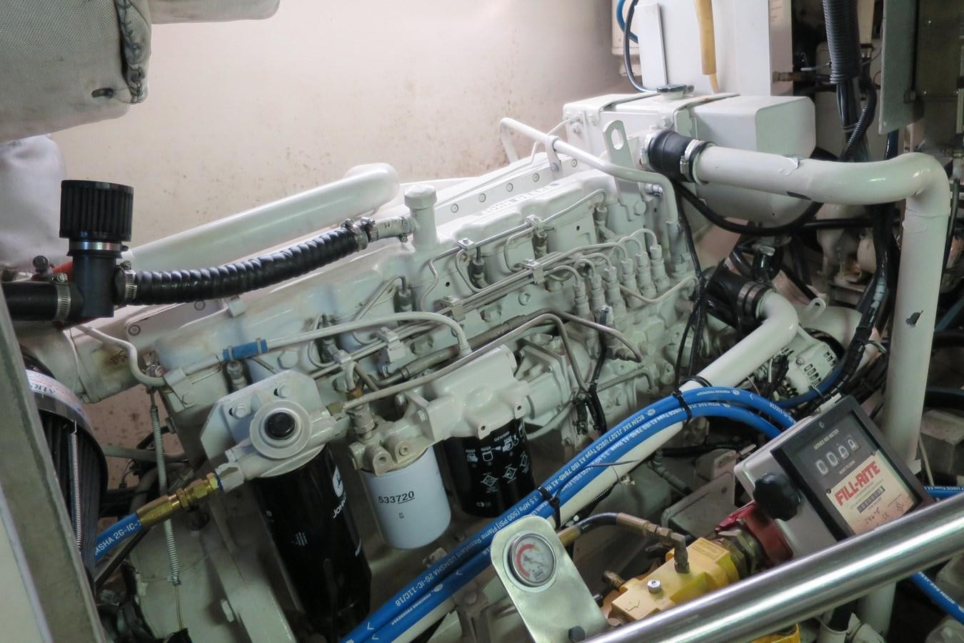 a machine with wires aboard PATRICIA D Yacht for Sale