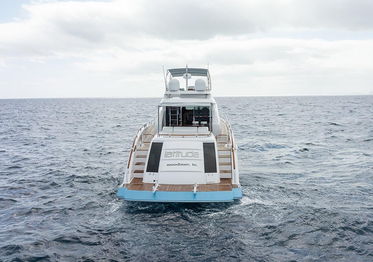 a boat in the water aboard LATITUDE Yacht for Sale