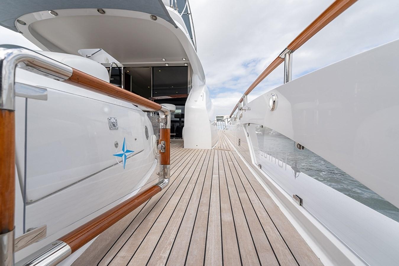 a boat on the water aboard LATITUDE Yacht for Sale