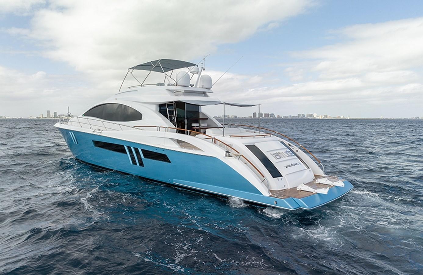 a boat in the water aboard LATITUDE Yacht for Sale