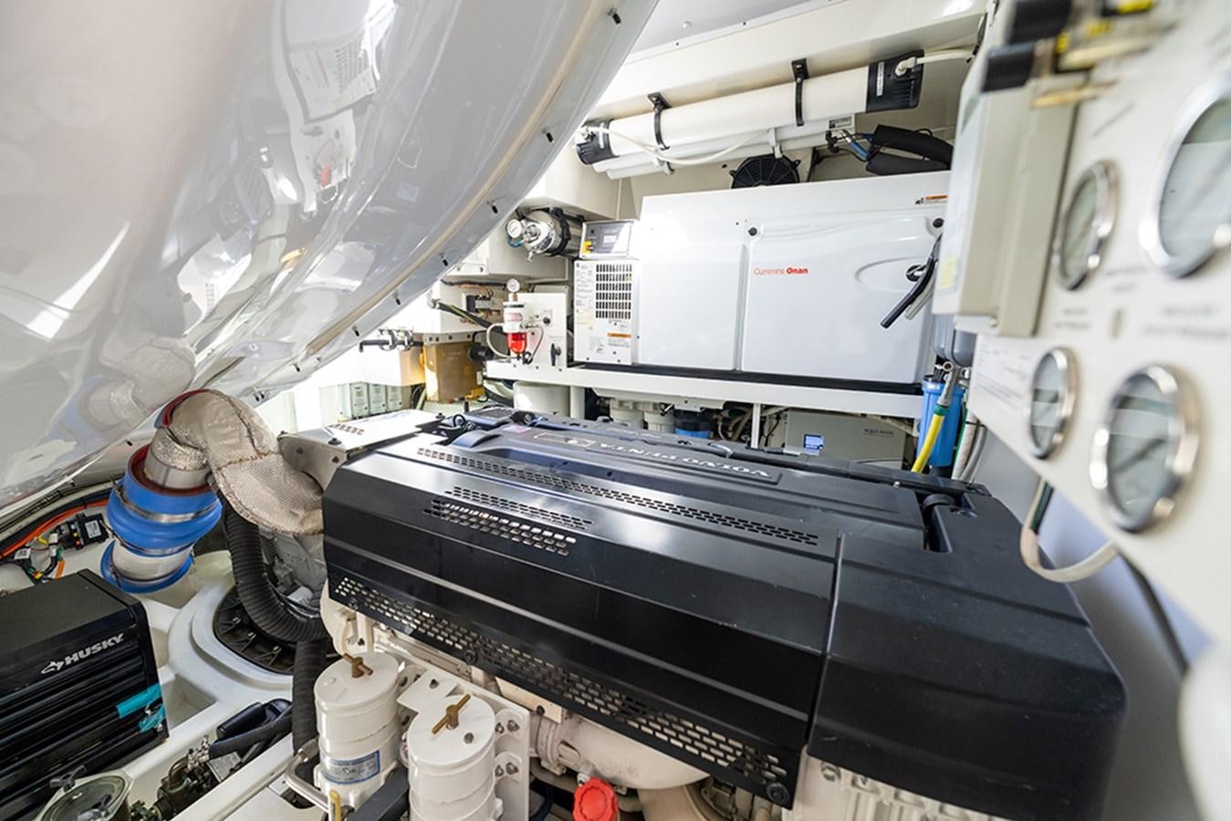 a close-up of a machine aboard LATITUDE Yacht for Sale