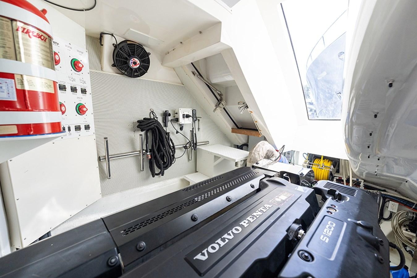 a close-up of a space shuttle aboard LATITUDE Yacht for Sale