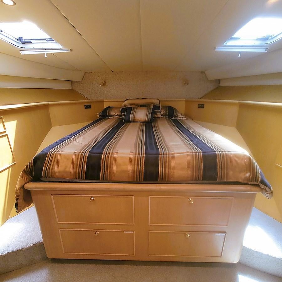 a wooden chest of drawers aboard AUDRE GRACE Yacht for Sale