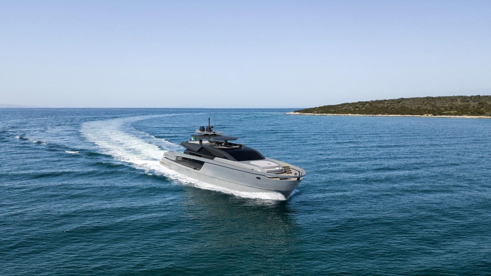a boat on the water aboard EXTRA X98 RPH Yacht for Sale