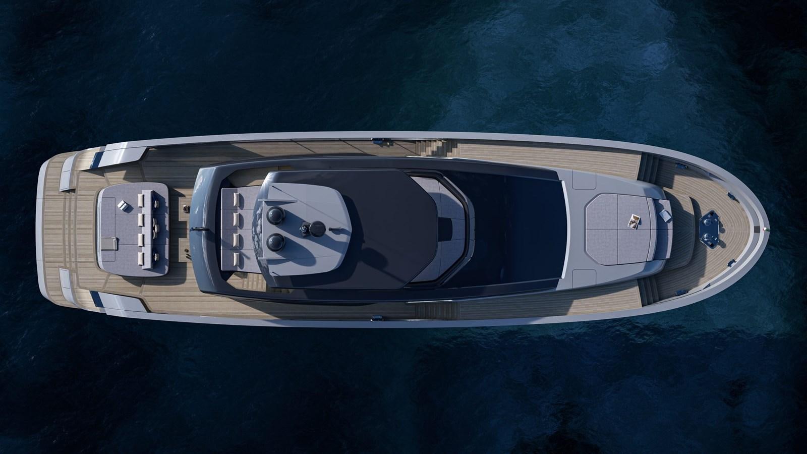 a rectangular object with a logo on it aboard EXTRA X98 RPH Yacht for Sale