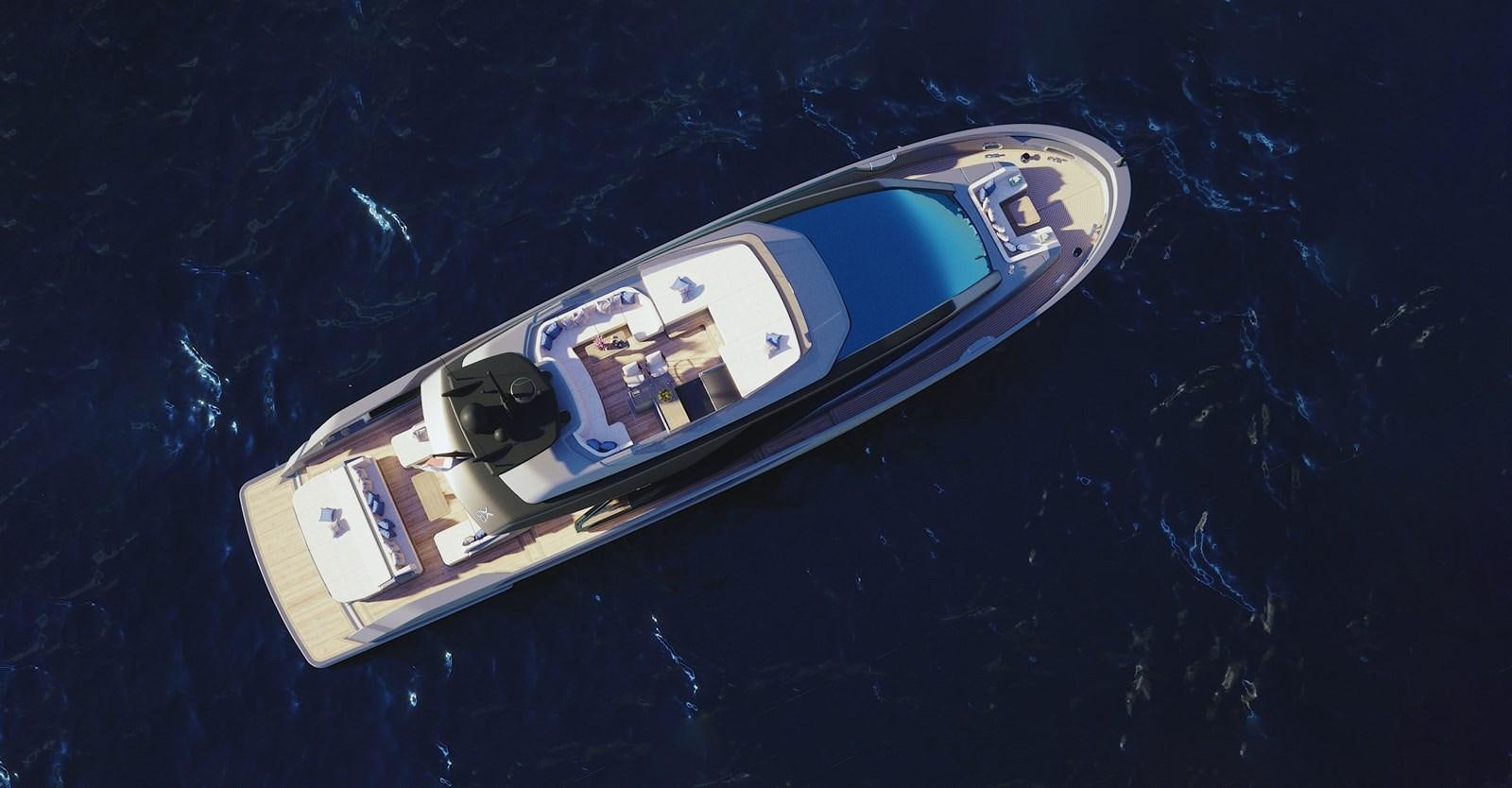 a satellite in space aboard EXTRA X90 FAST Yacht for Sale