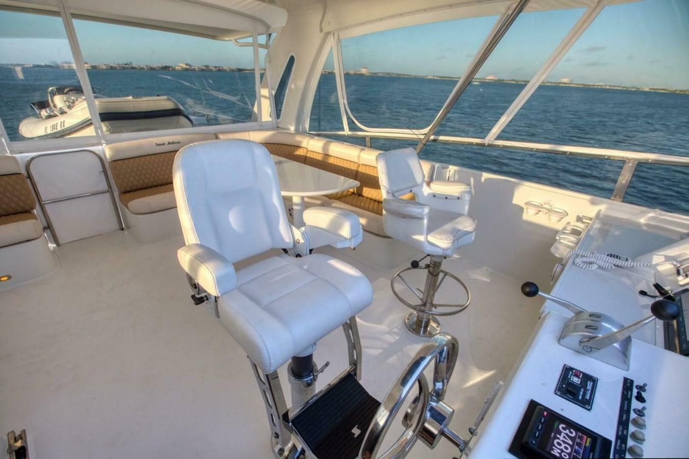 inside of a boat aboard BEING OFFERED ON A 50% PARTNERSHIP BASIS - CHASER Yacht for Sale