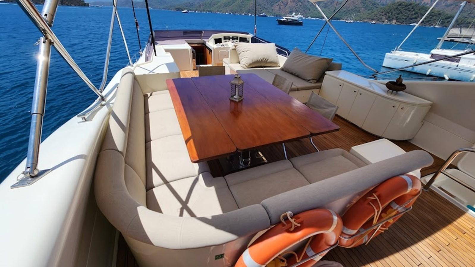 a boat on the water aboard THE ONE Yacht for Sale