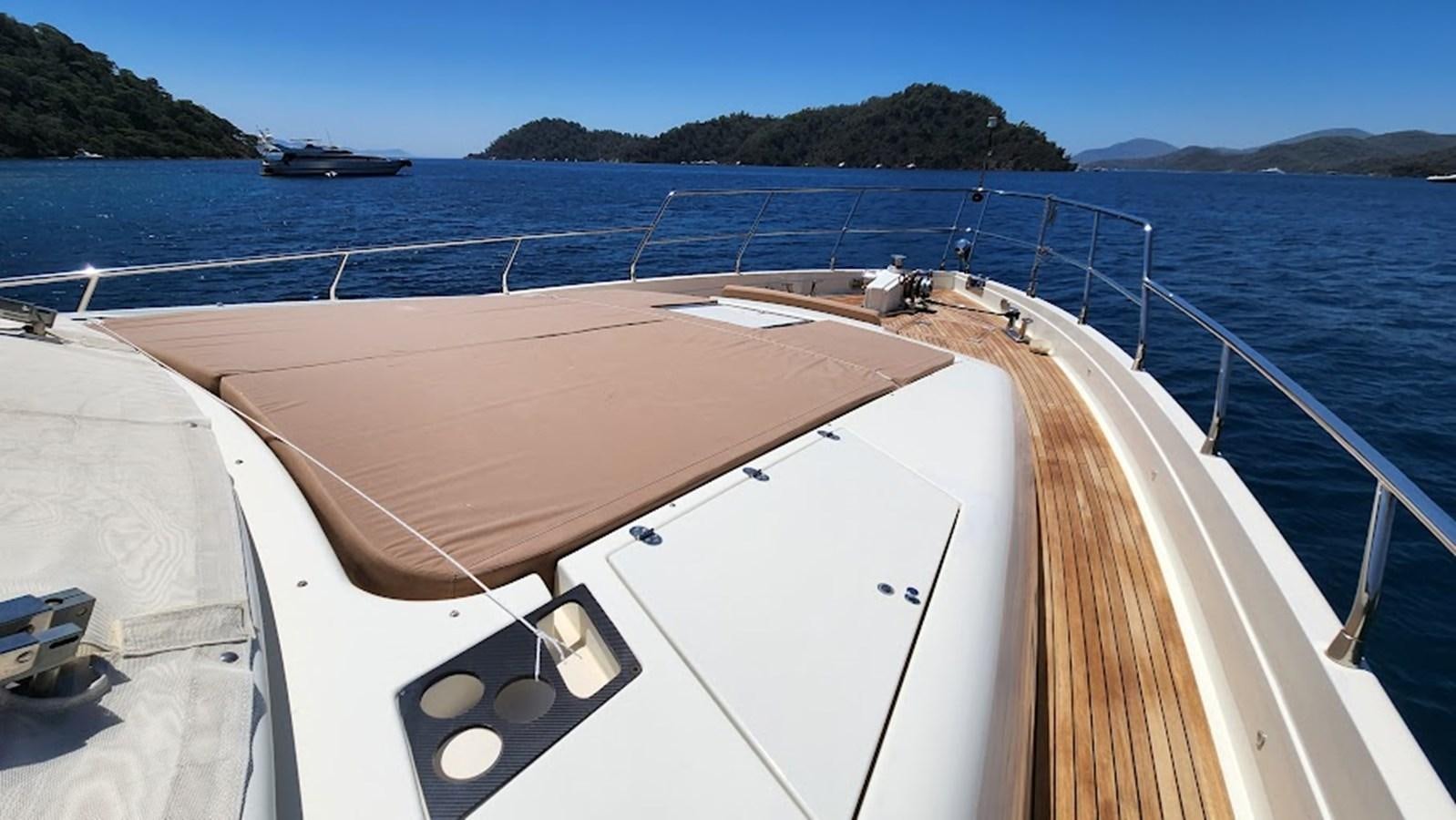 a boat on the water aboard THE ONE Yacht for Sale