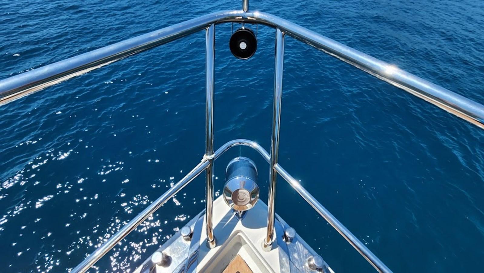 a close-up of a boat aboard THE ONE Yacht for Sale