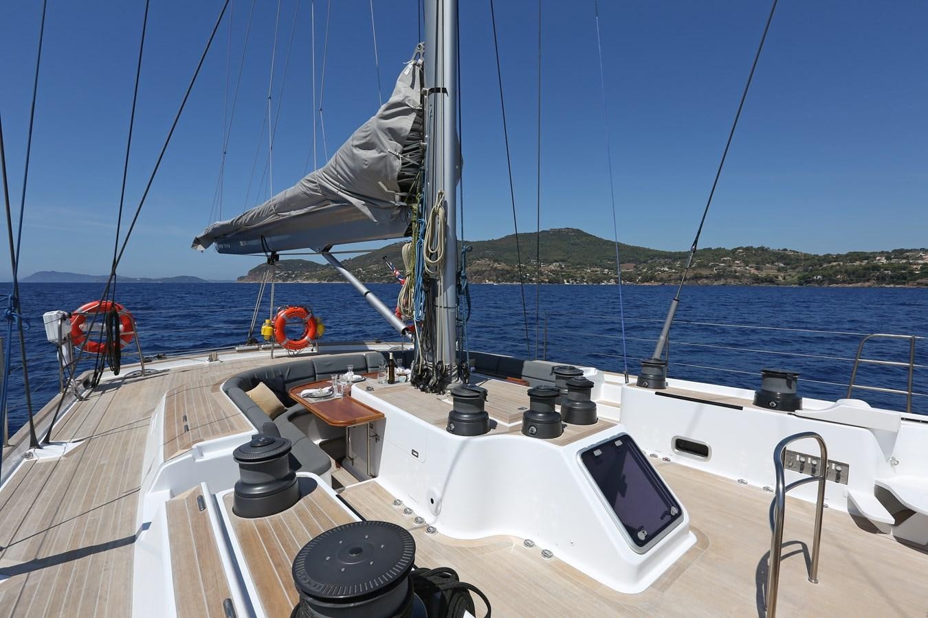 a boat on the water aboard SOJANA Yacht for Sale