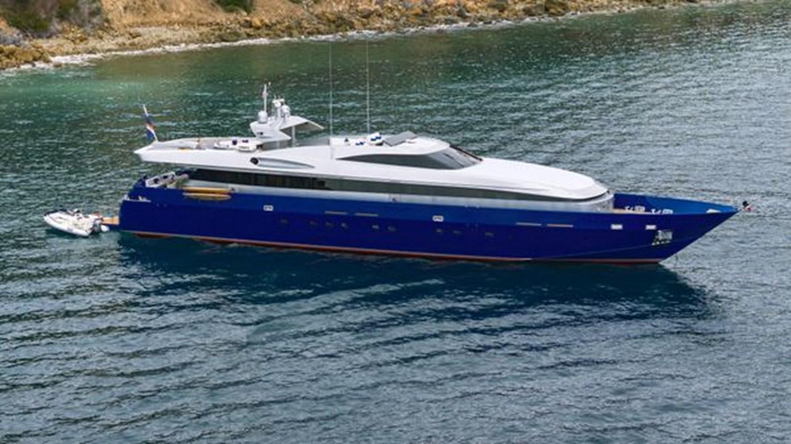 a boat on the water aboard 2003 BAGLIETTO 38M FAST FLY Yacht for Sale