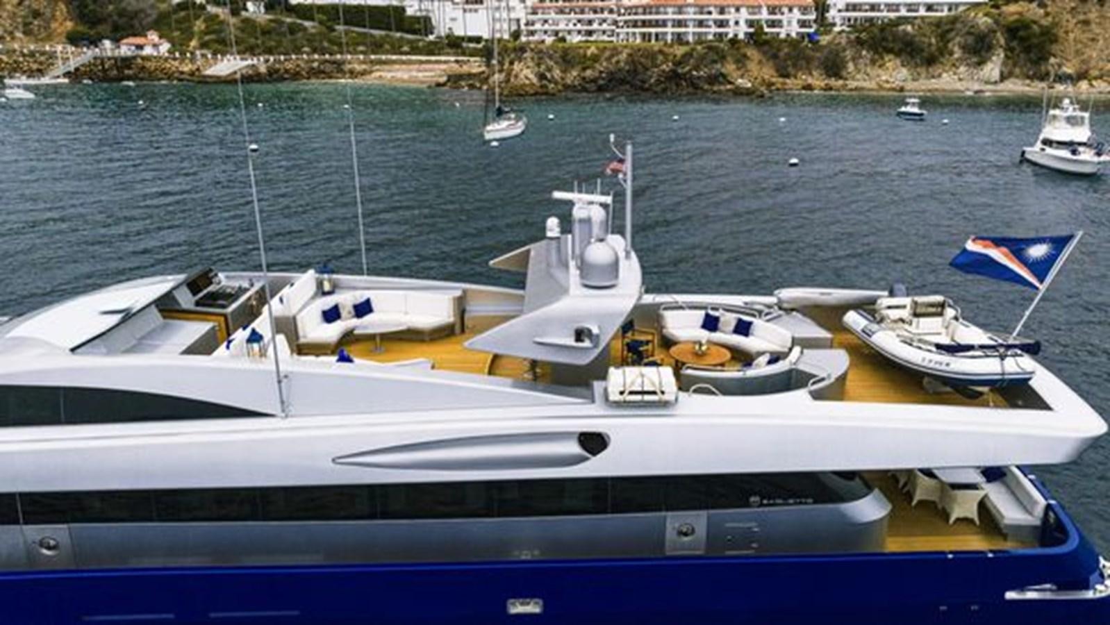 a boat on the water aboard 2003 BAGLIETTO 38M FAST FLY Yacht for Sale