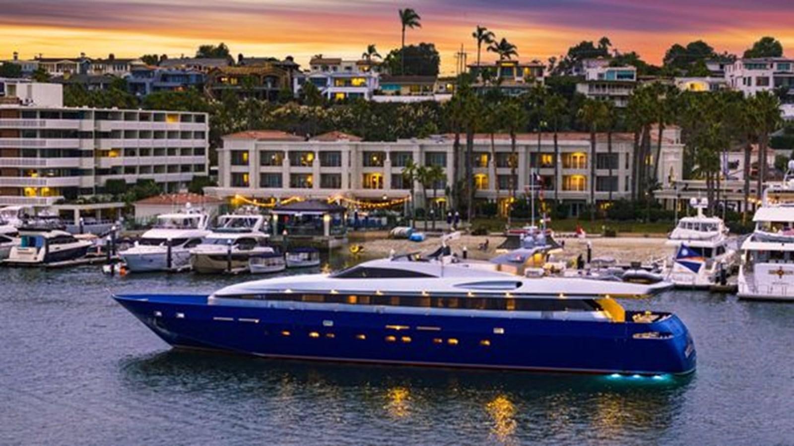 a group of boats in a harbor aboard 2003 BAGLIETTO 38M FAST FLY Yacht for Sale