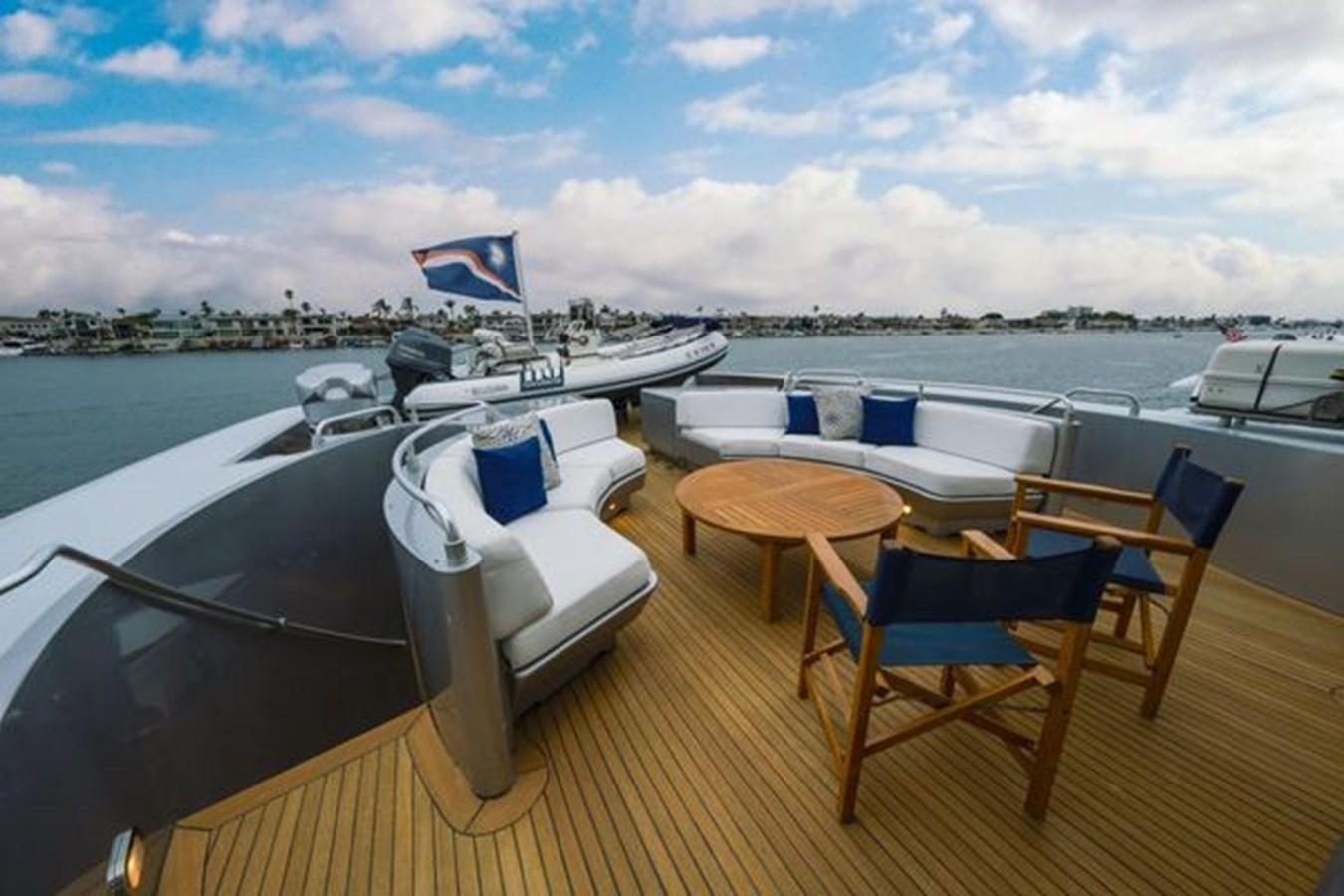 a boat on the water aboard 2003 BAGLIETTO 38M FAST FLY Yacht for Sale