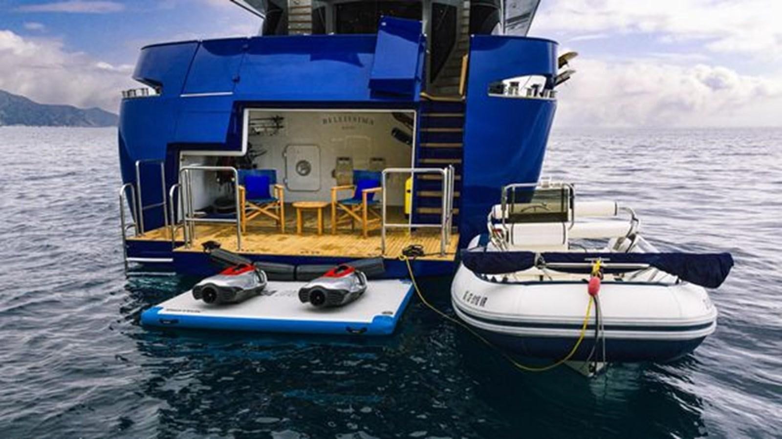 a boat on the water aboard 2003 BAGLIETTO 38M FAST FLY Yacht for Sale