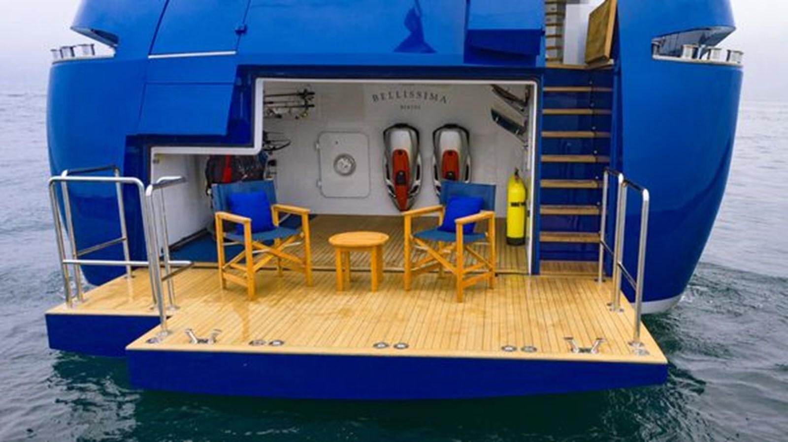 a boat on the water aboard 2003 BAGLIETTO 38M FAST FLY Yacht for Sale