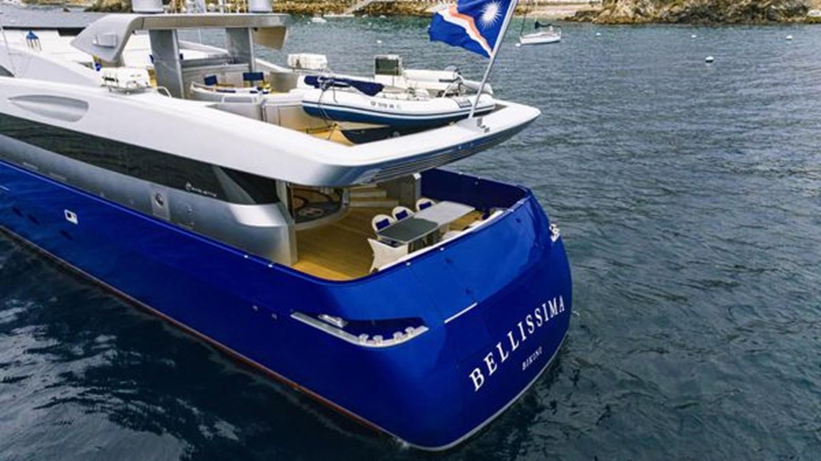 a boat on the water aboard 2003 BAGLIETTO 38M FAST FLY Yacht for Sale