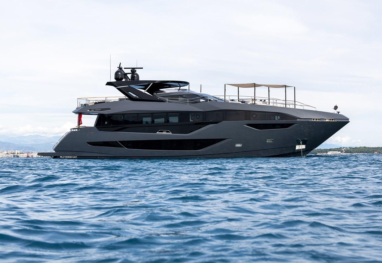 a boat in the water aboard MAJIC Yacht for Sale