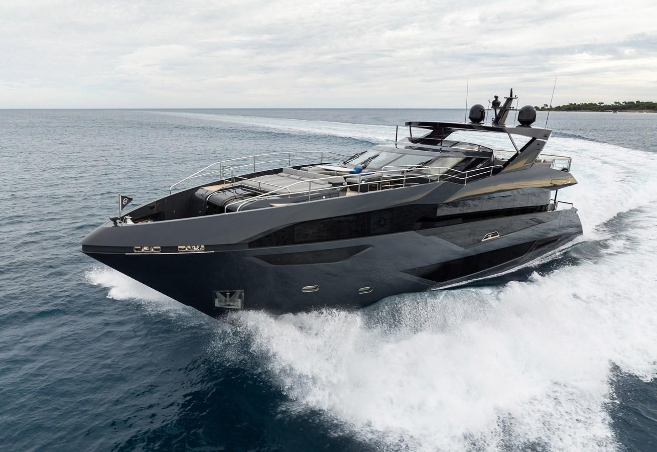 a military ship on water aboard MAJIC Yacht for Sale