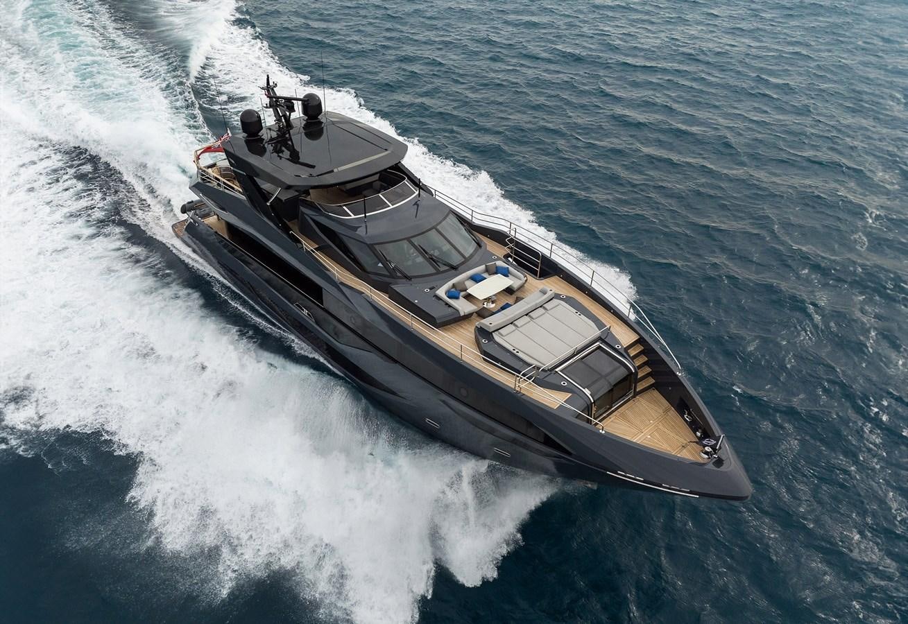 a submarine in the water aboard MAJIC Yacht for Sale