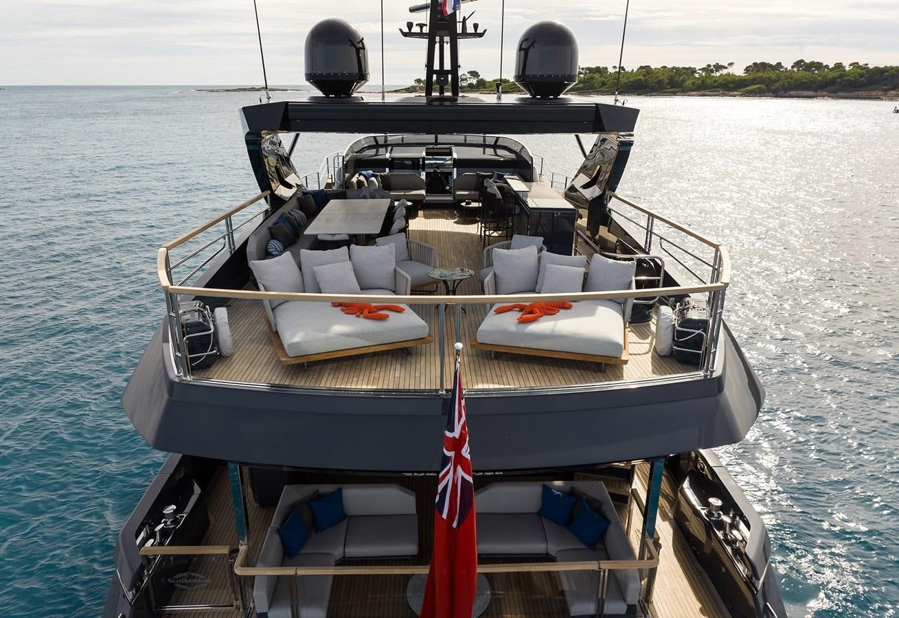 a boat on the water aboard MAJIC Yacht for Sale