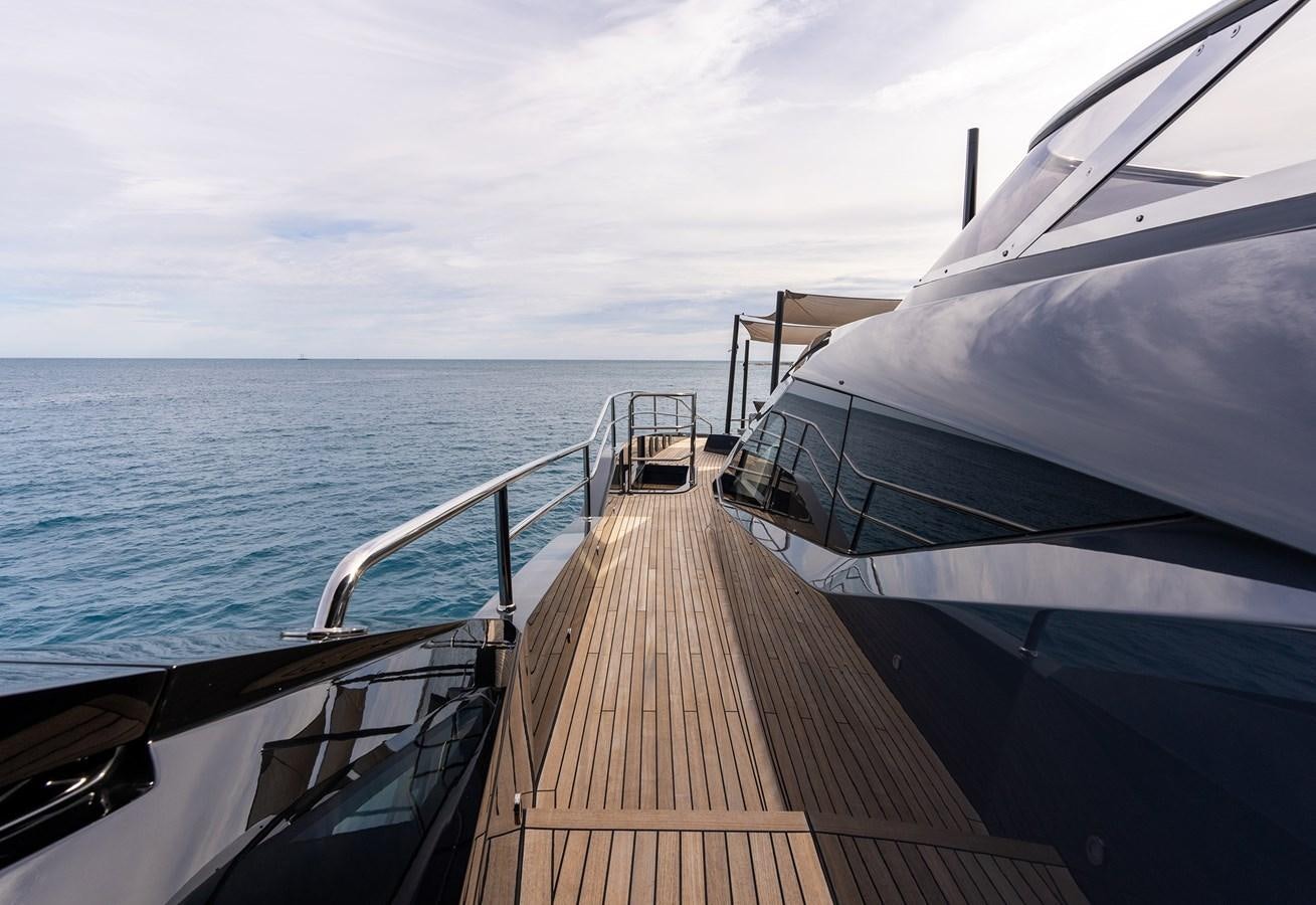 a boat on the water aboard MAJIC Yacht for Sale