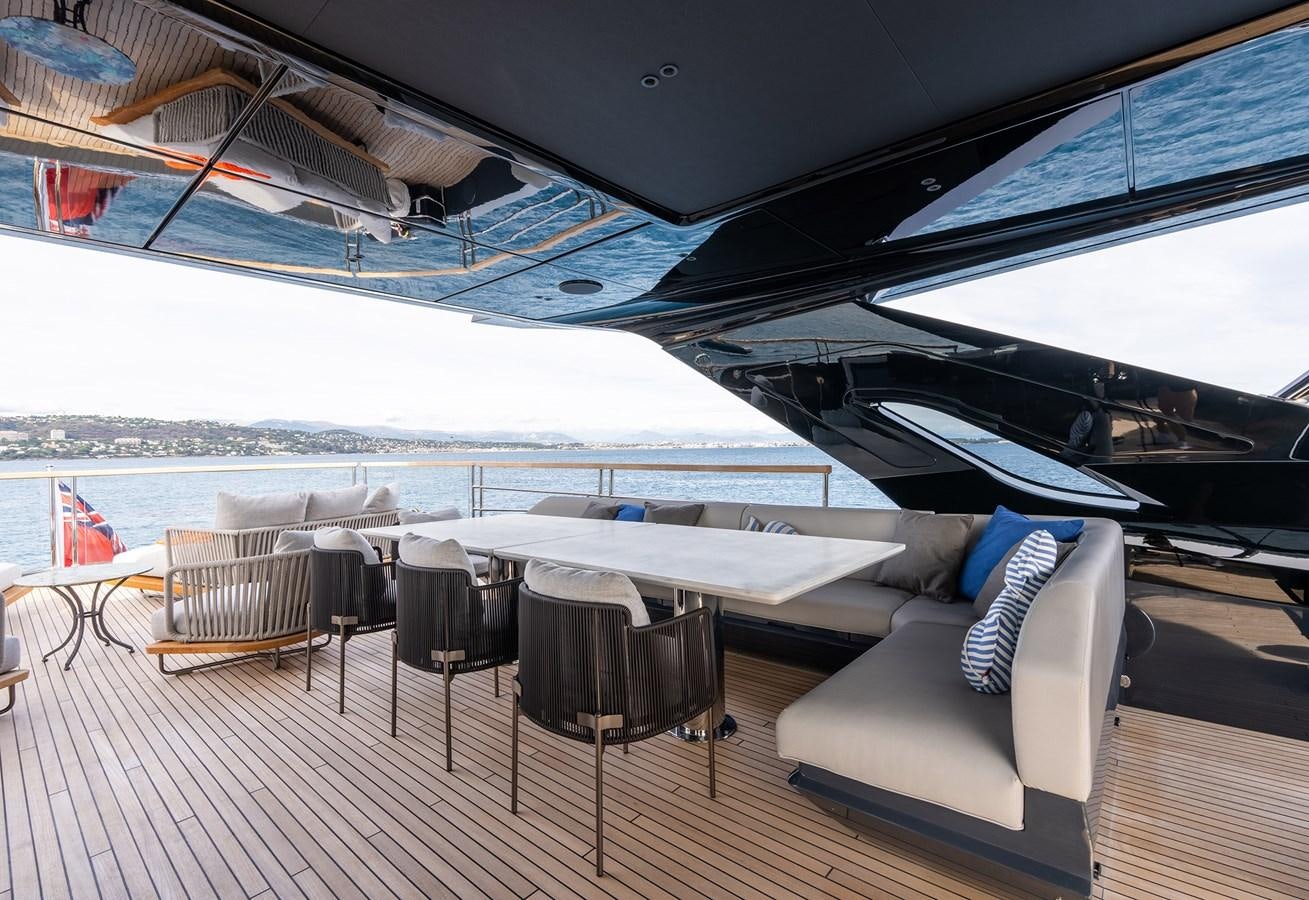 a boat on the water aboard MAJIC Yacht for Sale