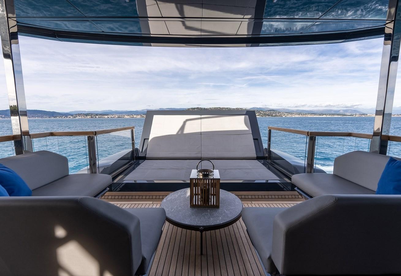 a boat on the water aboard MAJIC Yacht for Sale