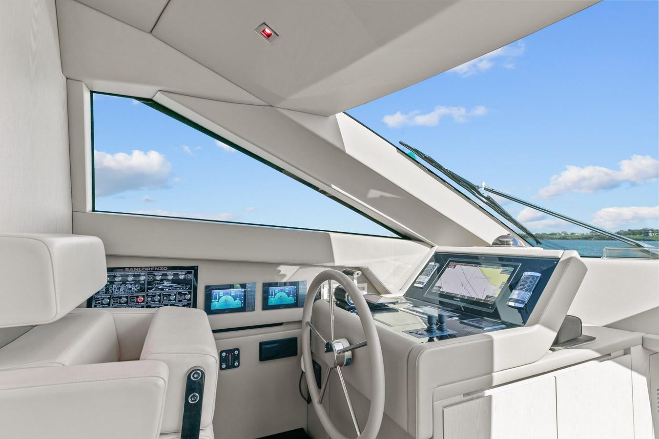 the inside of a plane aboard MISS LIZA Yacht for Sale