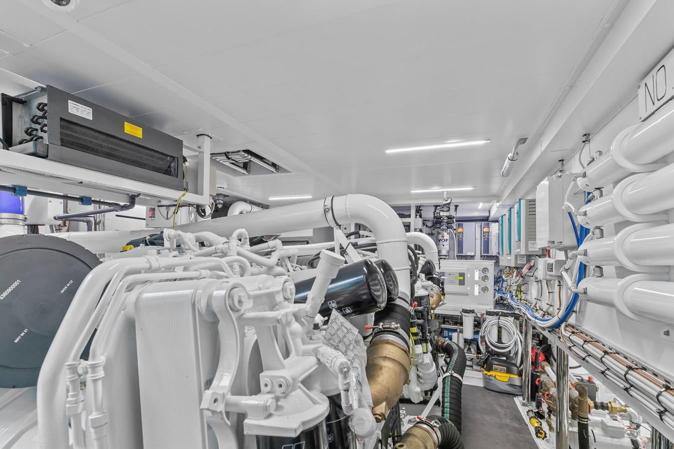 a room with several machines aboard MISS LIZA Yacht for Sale