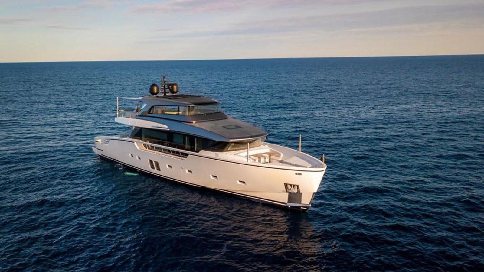 a boat in the water aboard K1 Yacht for Sale