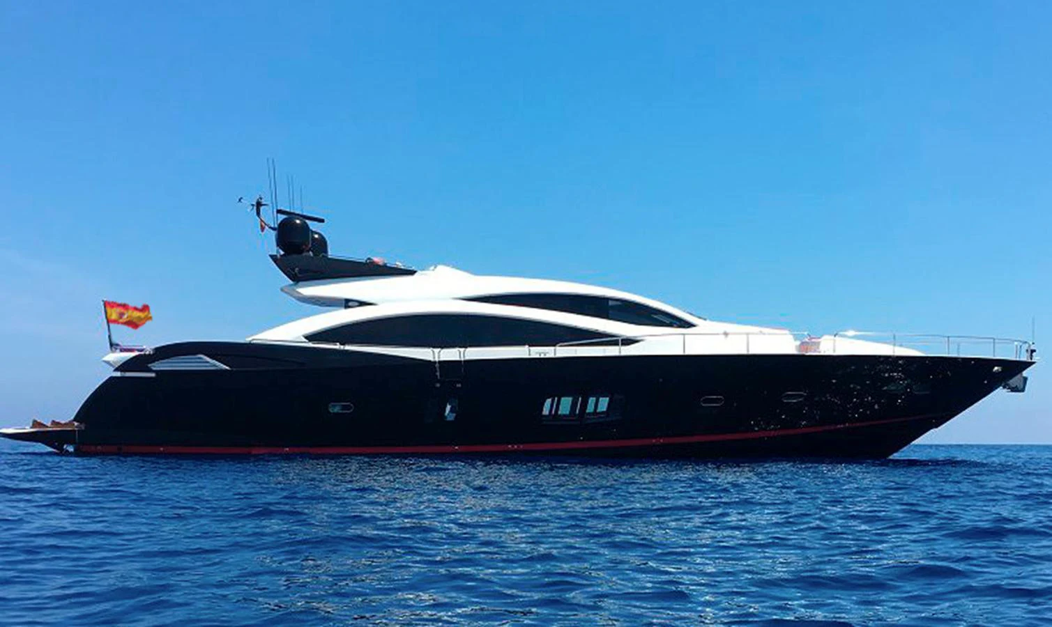 a boat on the water aboard NOVA 92 Yacht for Sale
