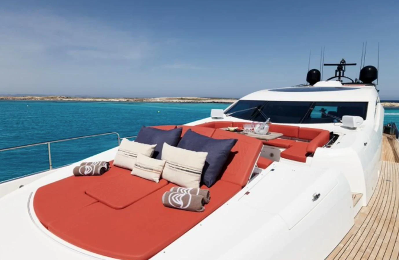 a boat on the water aboard NOVA 92 Yacht for Sale
