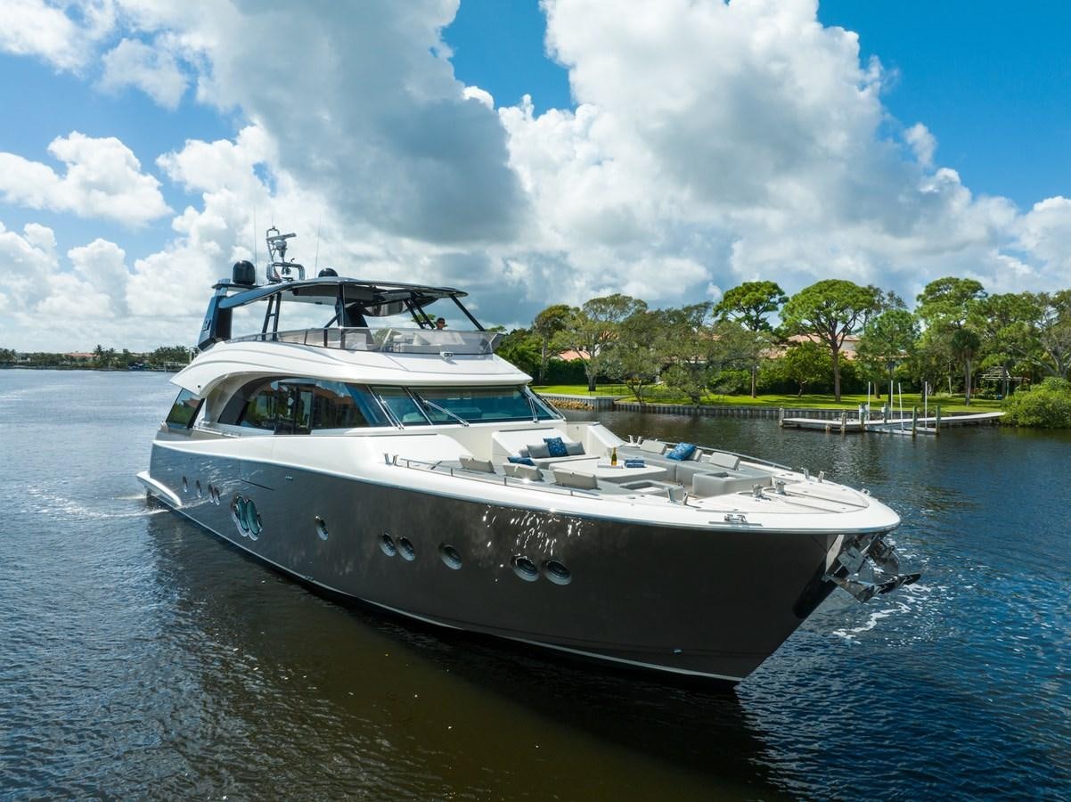 a boat on the water aboard NEVER SAY NEVER 2015/2023 Yacht for Sale