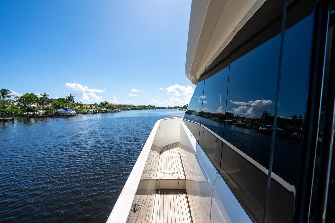 a boat on the water aboard NEVER SAY NEVER 2015/2023 Yacht for Sale
