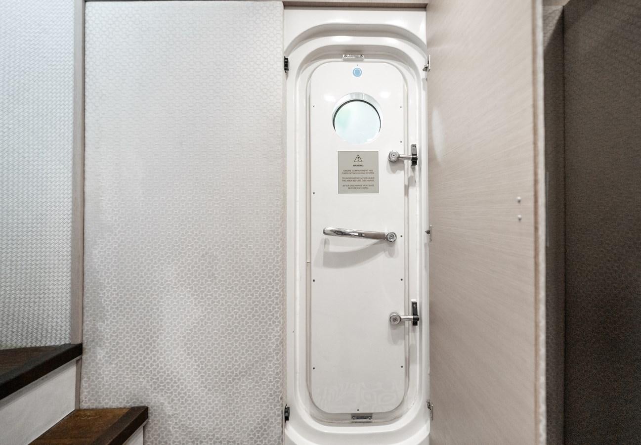 a white rectangular object with a handle aboard NEVER SAY NEVER 2015/2023 Yacht for Sale