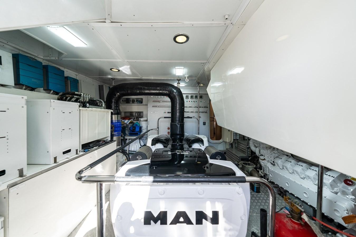 close-up of a machine aboard NEVER SAY NEVER 2015/2023 Yacht for Sale