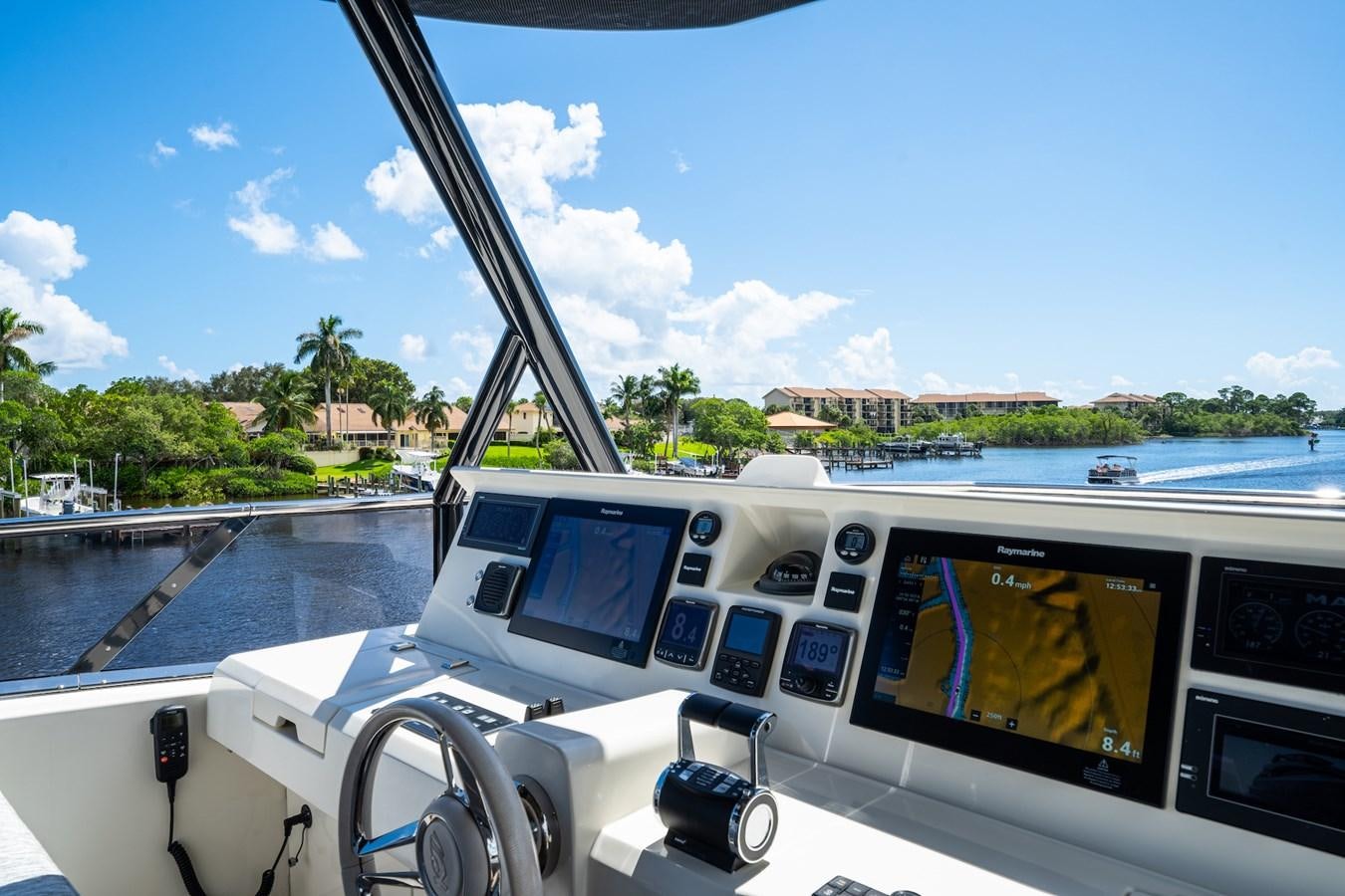 a boat on the water aboard NEVER SAY NEVER 2015/2023 Yacht for Sale