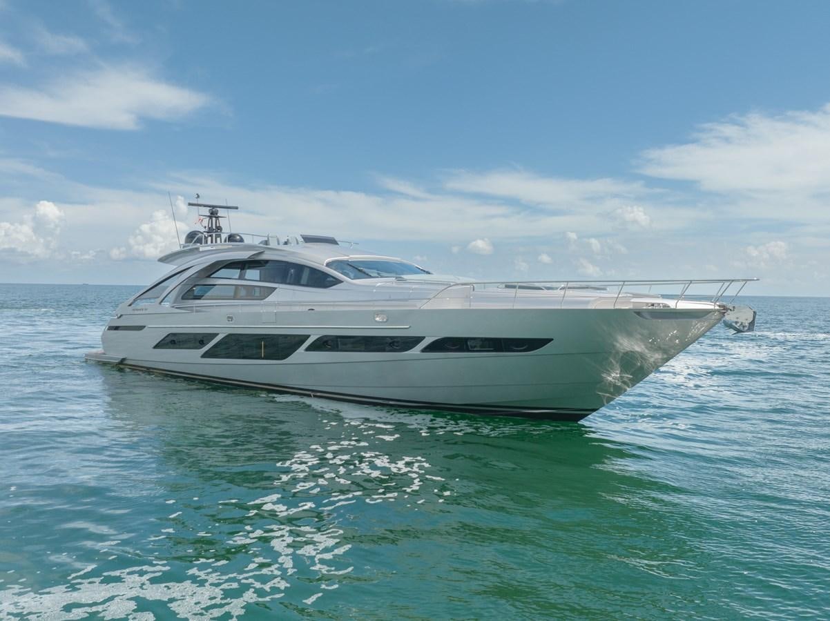 a white yacht in the water aboard VINTAGE Yacht for Sale