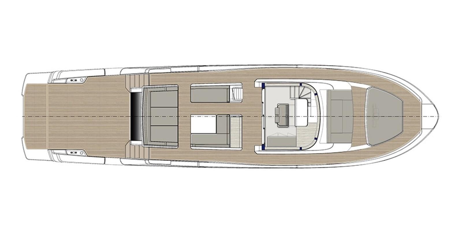 diagram, engineering drawing aboard 2024  BLUEGAME BG72/BG74 Yacht for Sale