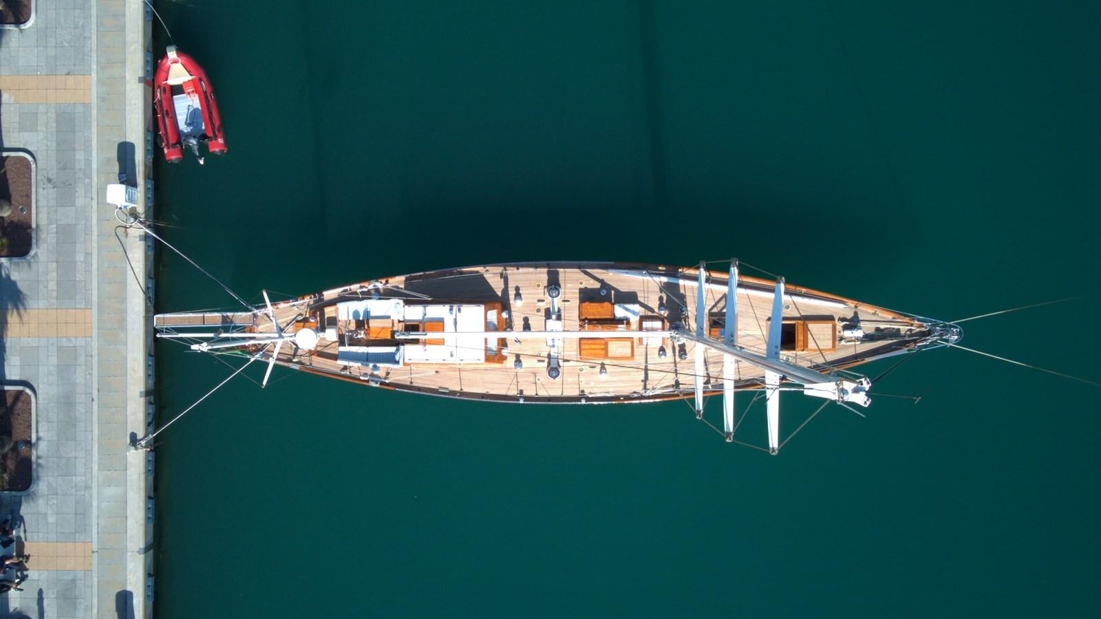 a ship on the water aboard WINDIGO Yacht for Sale