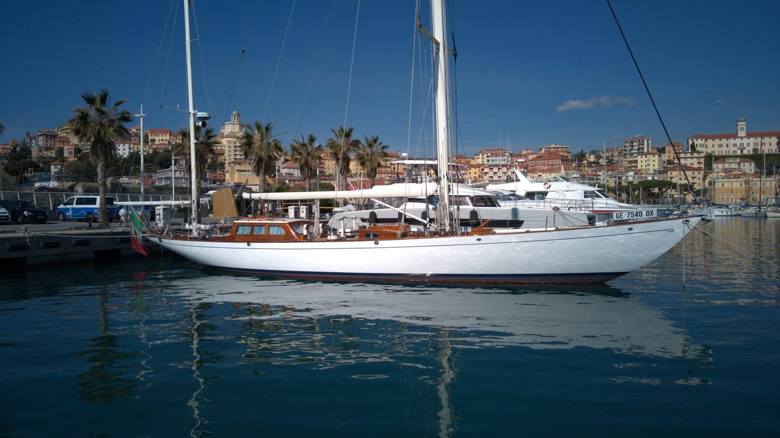 a boat in the water aboard WINDIGO Yacht for Sale