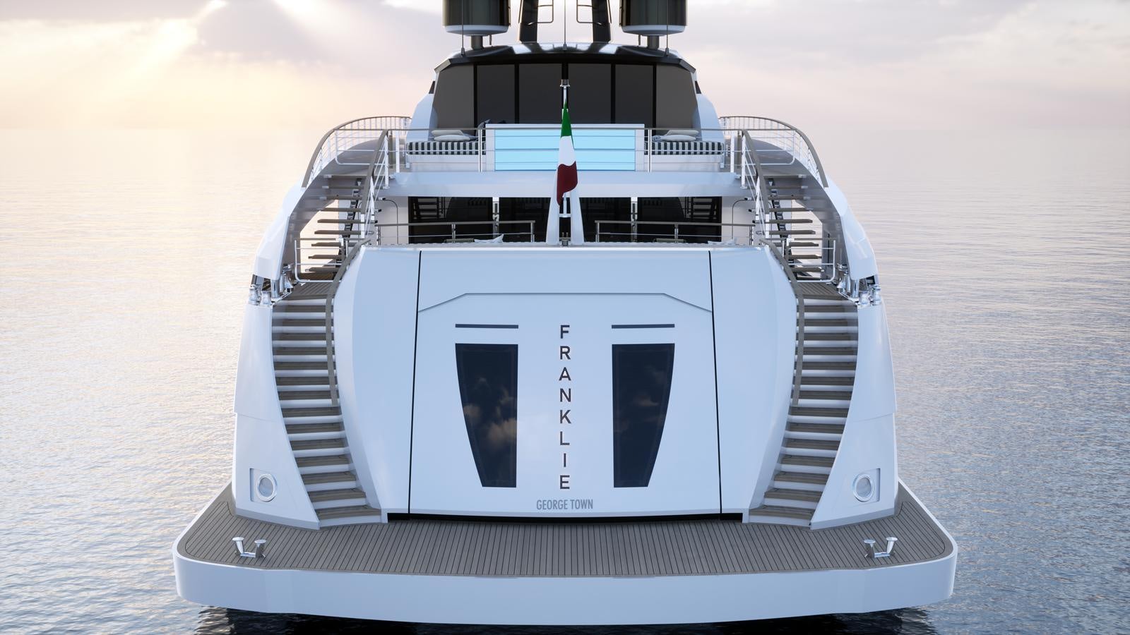 a white and black boat aboard NO STRESS TWO Yacht for Sale