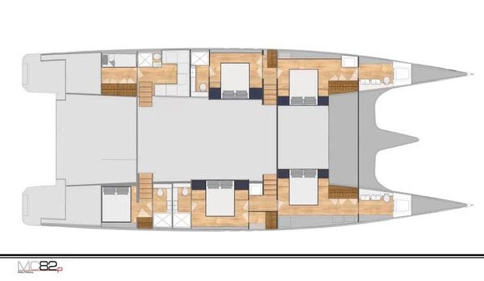 diagram aboard 2024 MCCONAGHY 82P Yacht for Sale