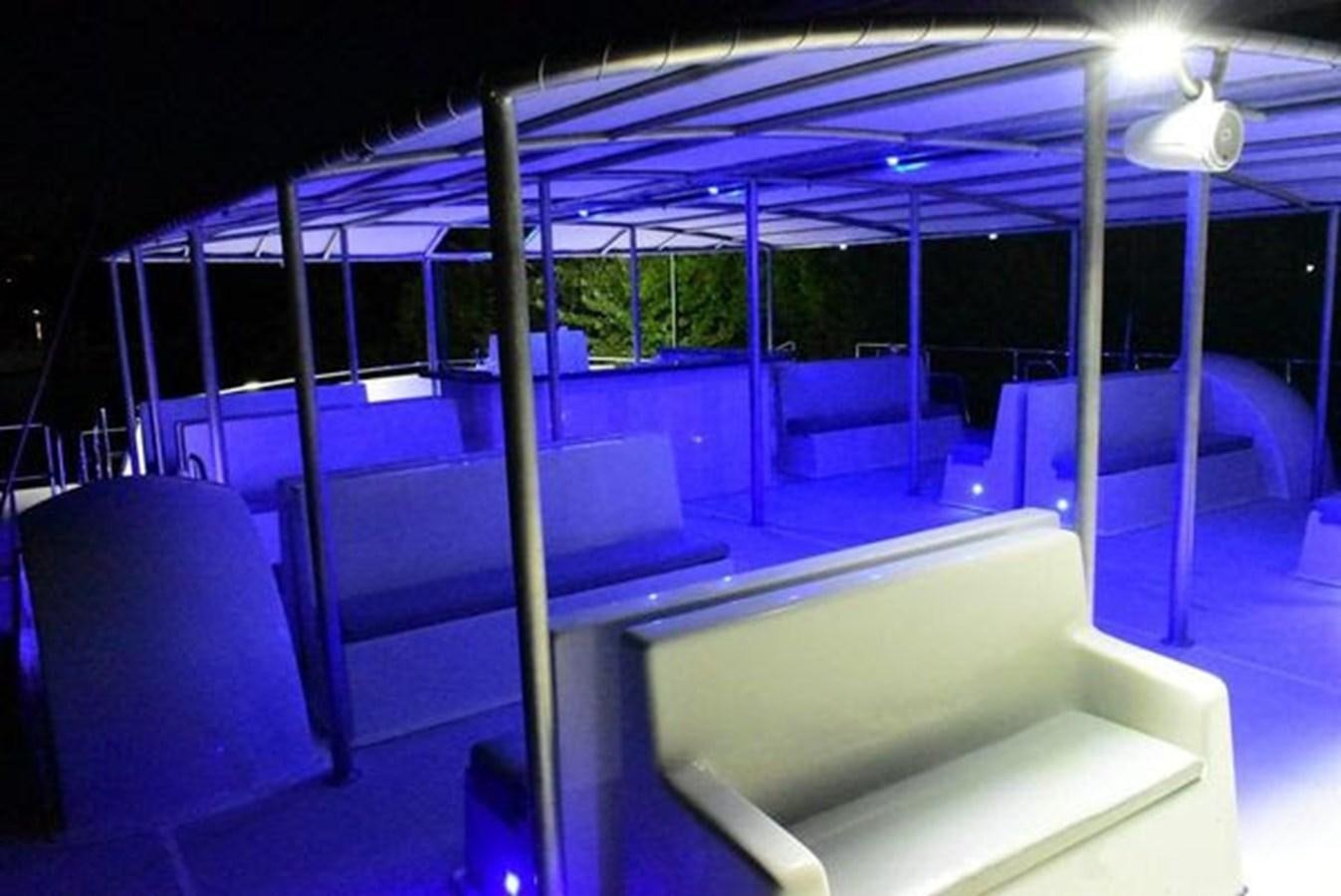 a room with a large window aboard 2020 COMPASS SEA COMPASS 82 Yacht for Sale