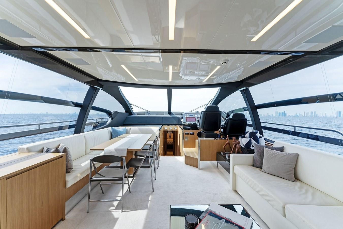 inside of a boat aboard LADY LEENIE II Yacht for Sale