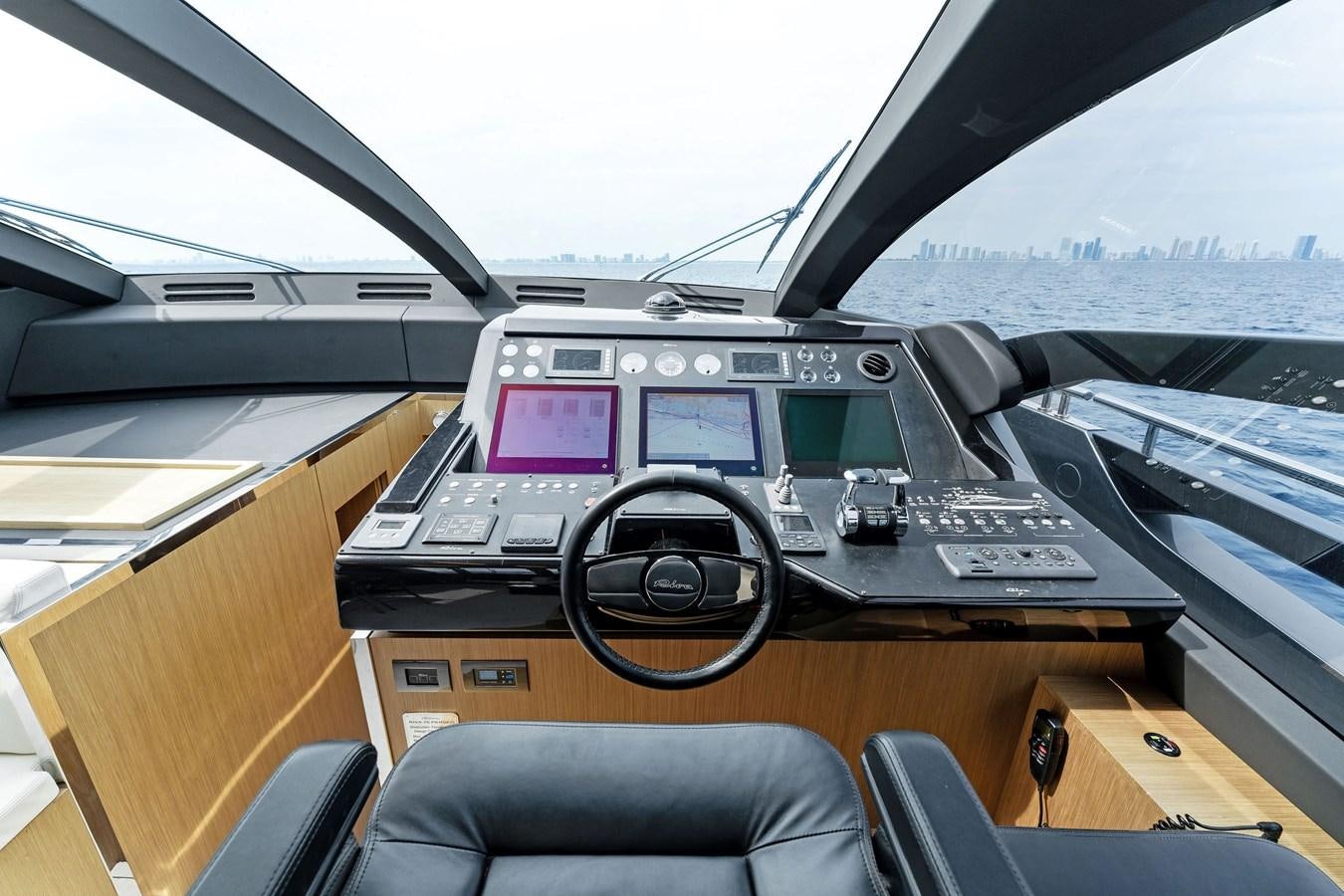 inside of a vehicle aboard LADY LEENIE II Yacht for Sale