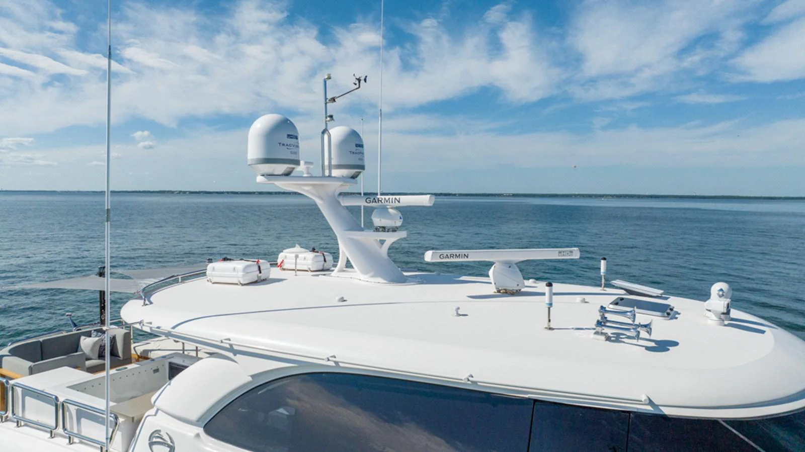 a boat on the water aboard 90 HORIZON Yacht for Sale